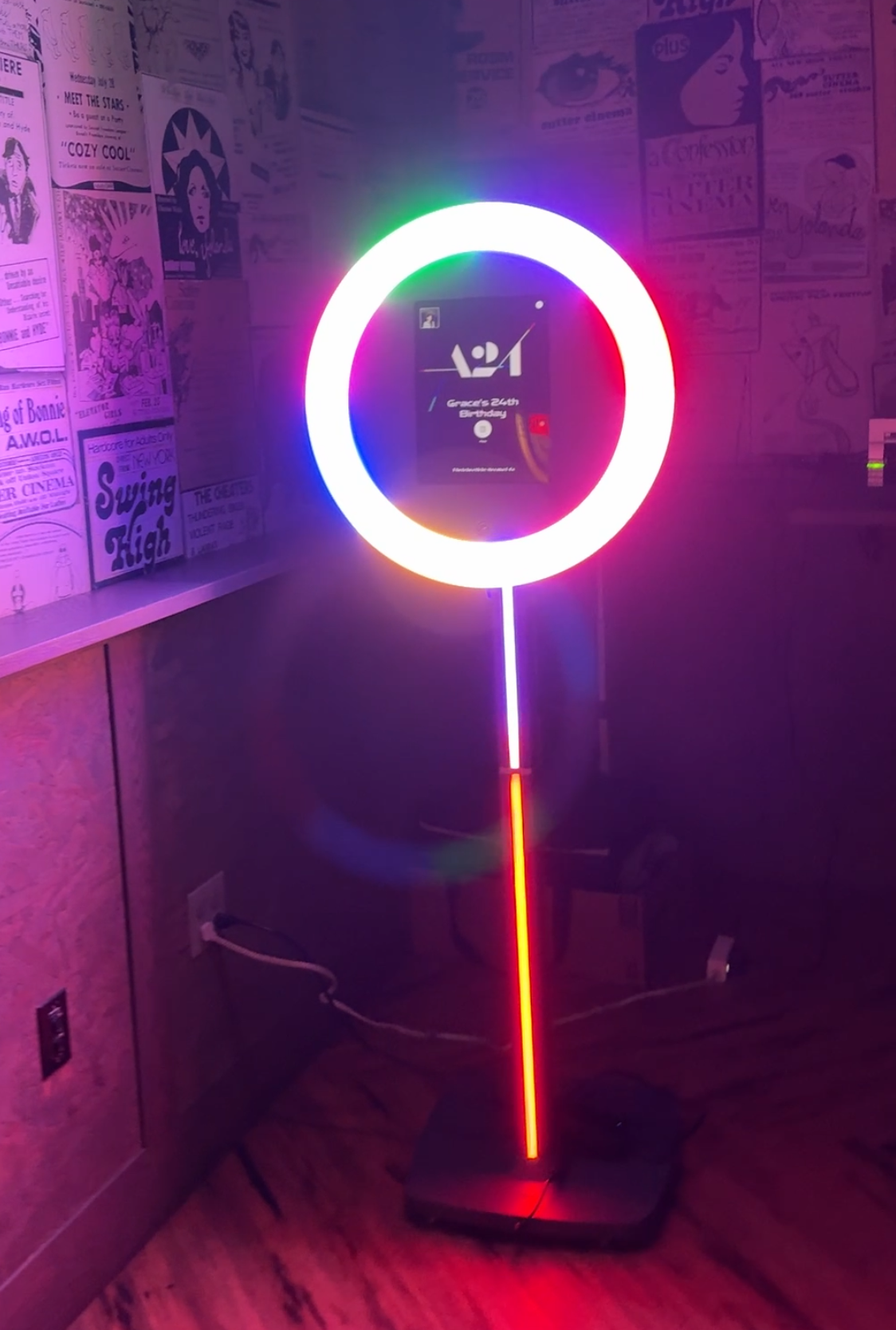 Portable photobooth setup